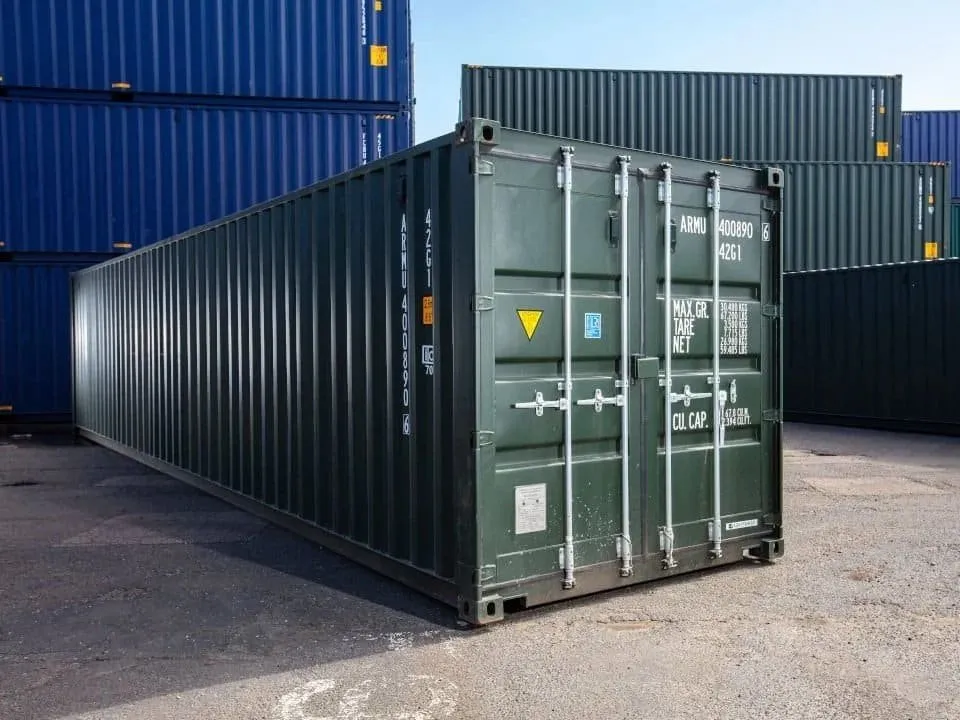 40 Ft High Cube Shipping Container – Extra Tall Steel Storage Container