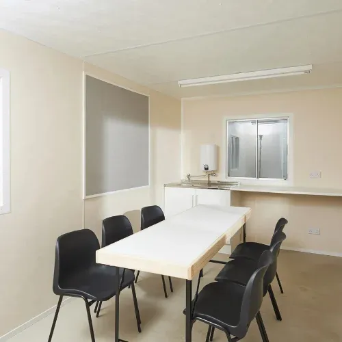 24Ft x 9Ft Steel Anti-Vandal Canteen Cabin