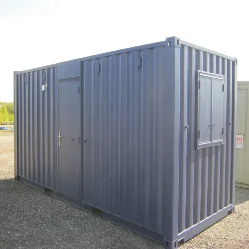 20Ft x 8Ft Steel Anti-Vandal Office Cabin