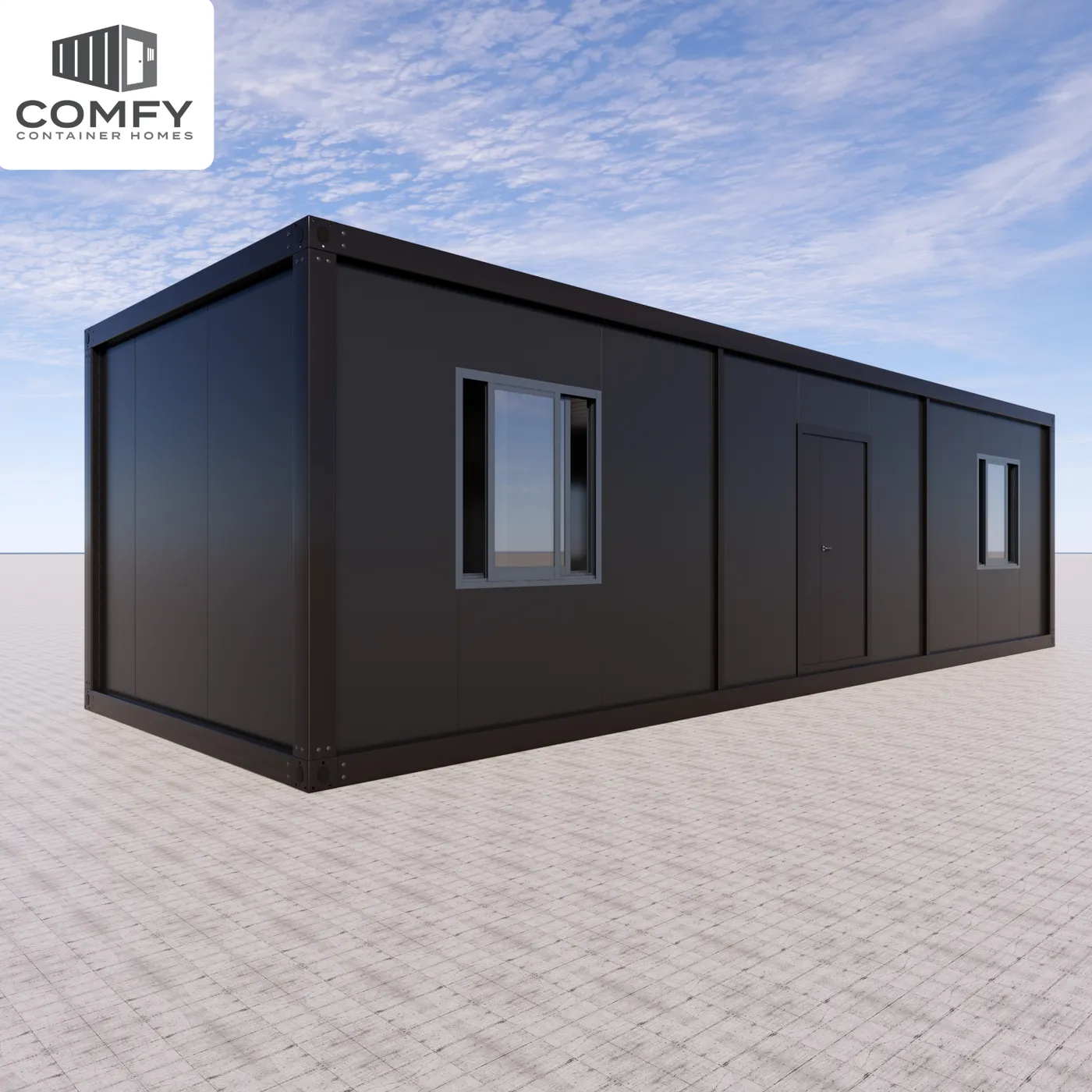 DIY Home Kit – 10m x 3.3m Detachable Prefab Container House (33 sqm)