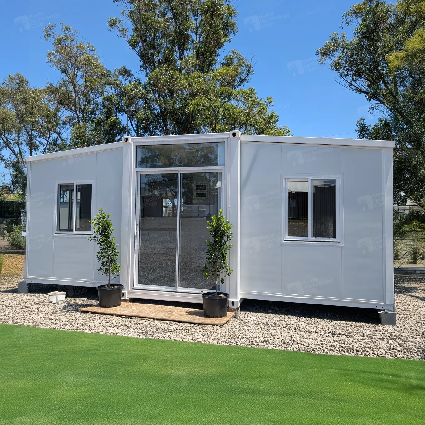 20ft High Ceiling Expandable Container Home