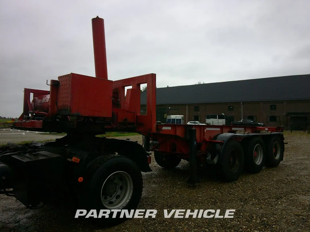 1990 Van Hool 3C0004 Container Chassis