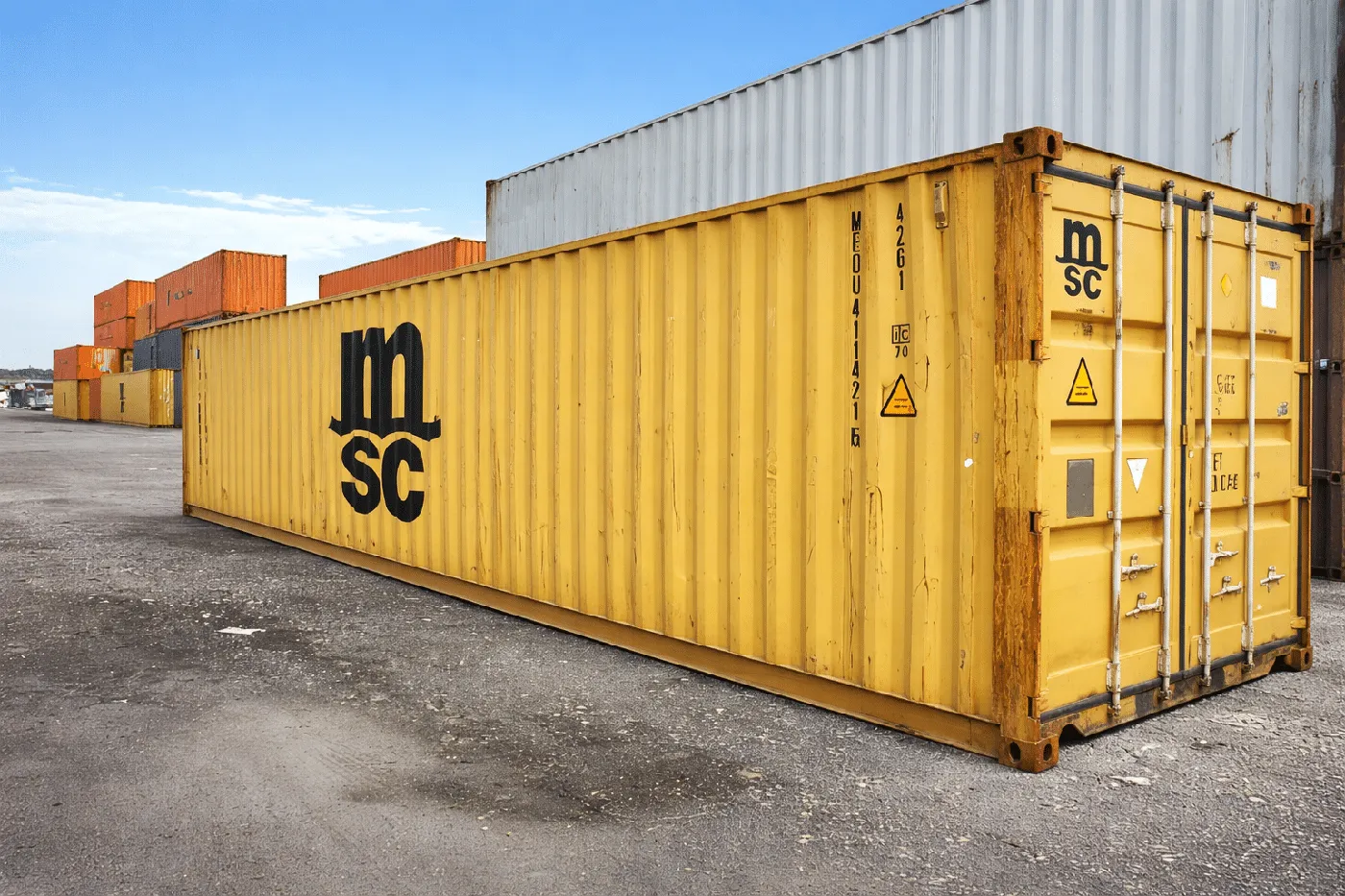40ft Used Standard Shipping Container – Wind & Watertight