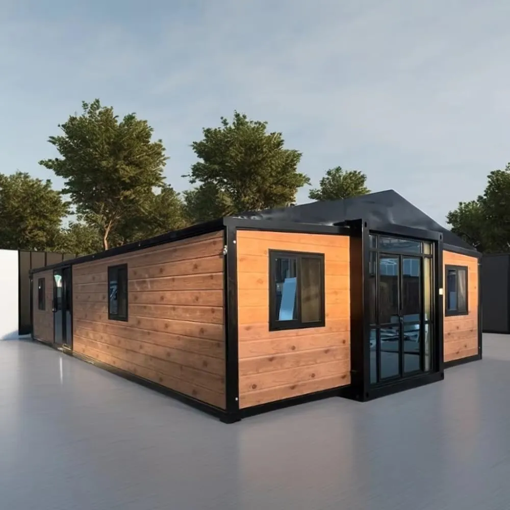 40ft Mobile Expandable Prefab Tiny Home 3 Bed Rooms Bathroom and Kitchen