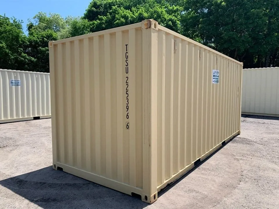 20ft New Shipping Container – Wind & Watertight, USA Delivery