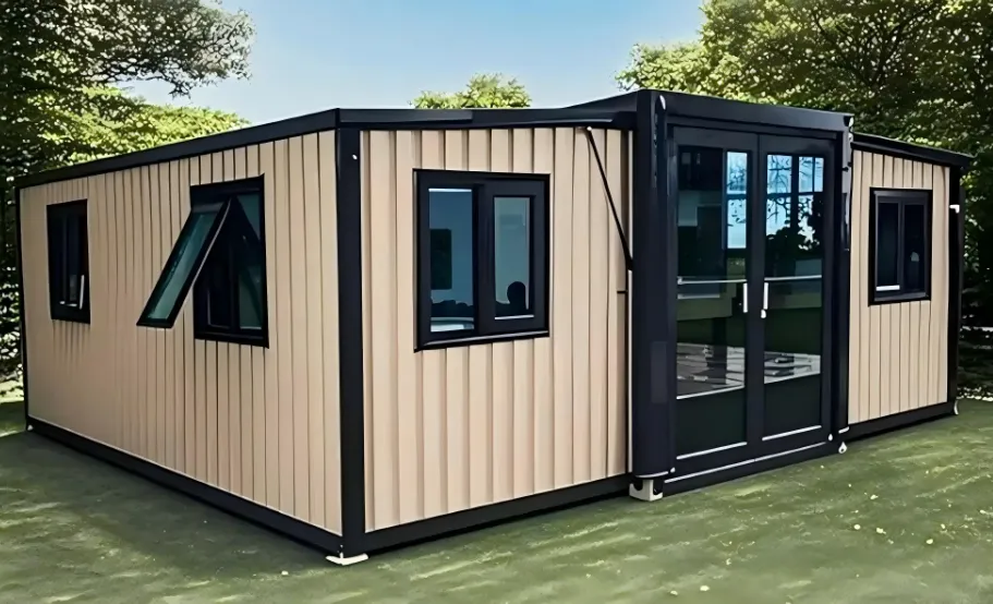 20ft Mobile Expandable Tiny Home 2 Bed Rooms Equipped with Bathroom and Kitchen