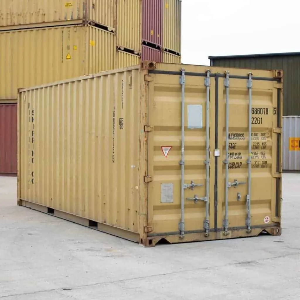 20Ft X 8Ft Used Cargo-Worthy Dry Van