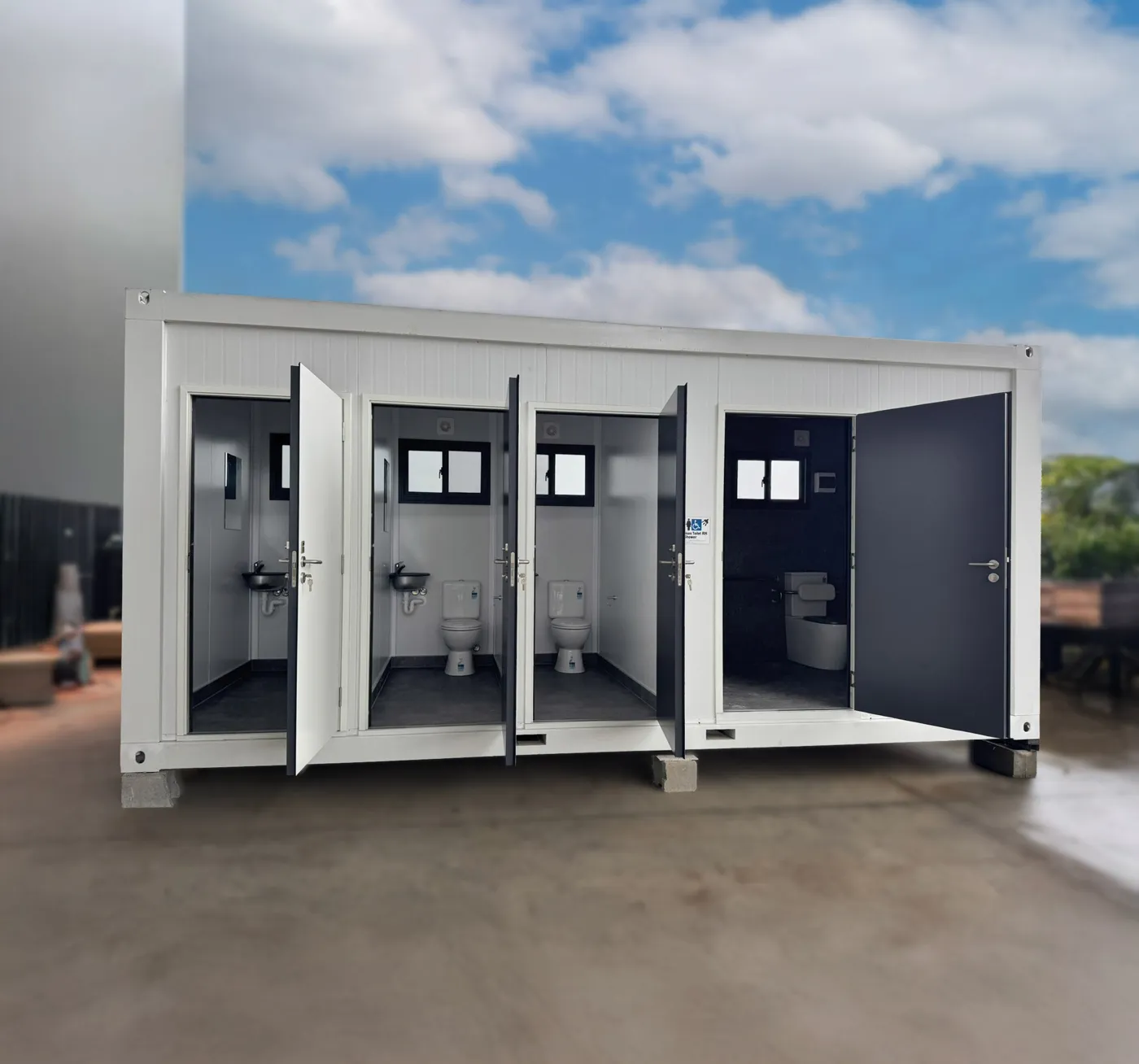 'Bob' Multi Toilet Block